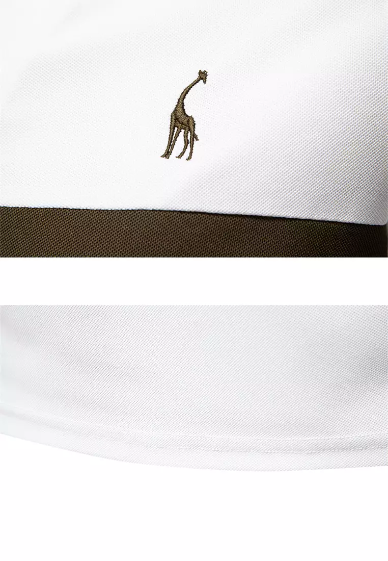 Color Matching Embroidery Polo Shirt AX-PL7002