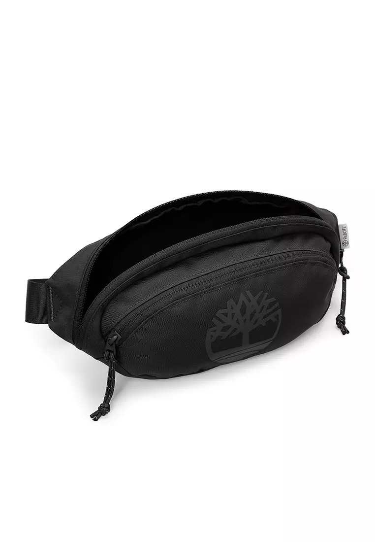 Tree Logo Outdoor Sling Bag - Black
