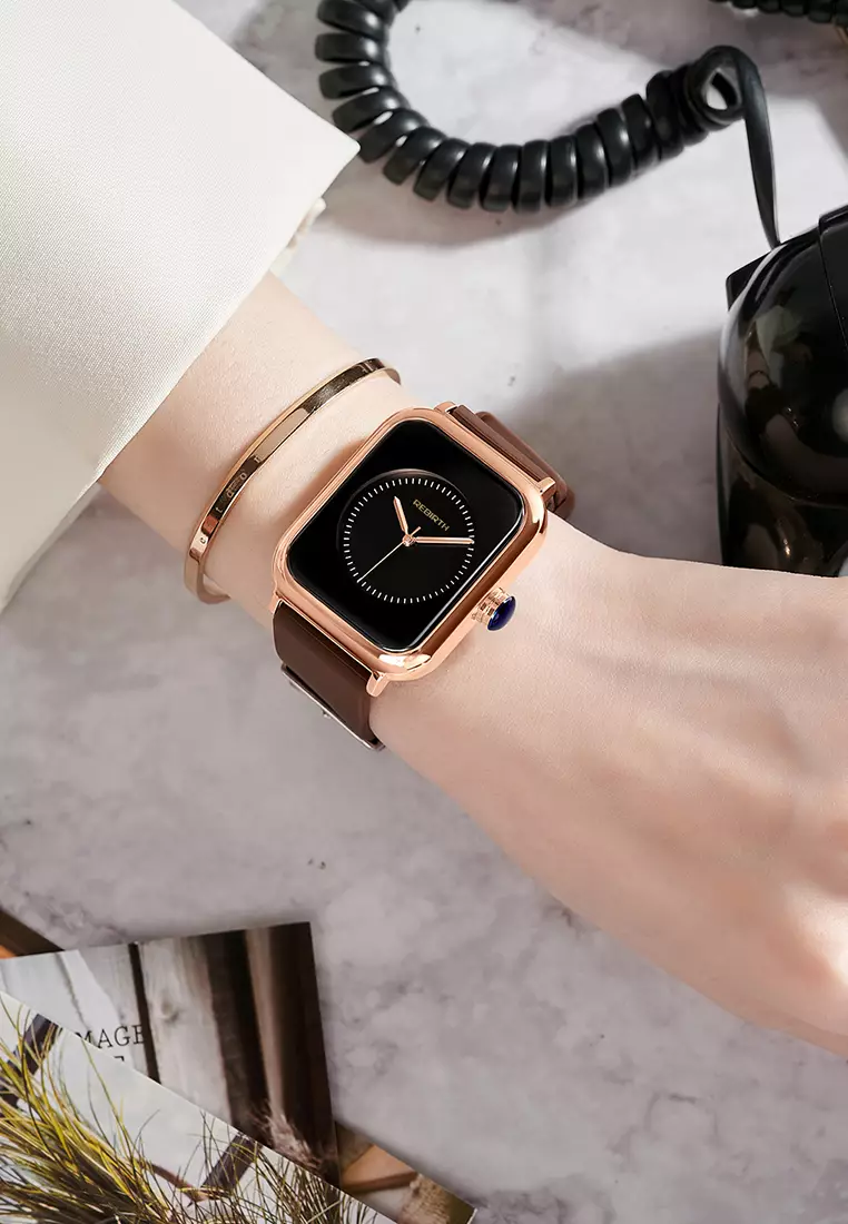 jam tangan wanita fashion bisnis jam tangan cewek mesh waterproof style