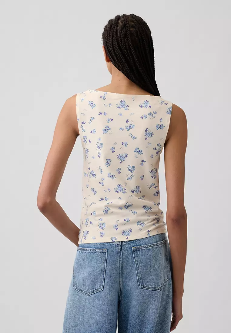 Boatneck Tank Top