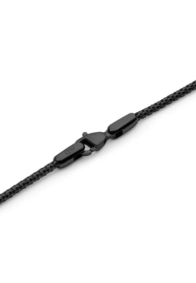 Tide Mesh Necklace Black 1.8 - Unisex Necklace for women and men stainless steel Necklace DW Official Authentic Original 項鍊 不鏽鋼項鍊 DW 官方正品原裝