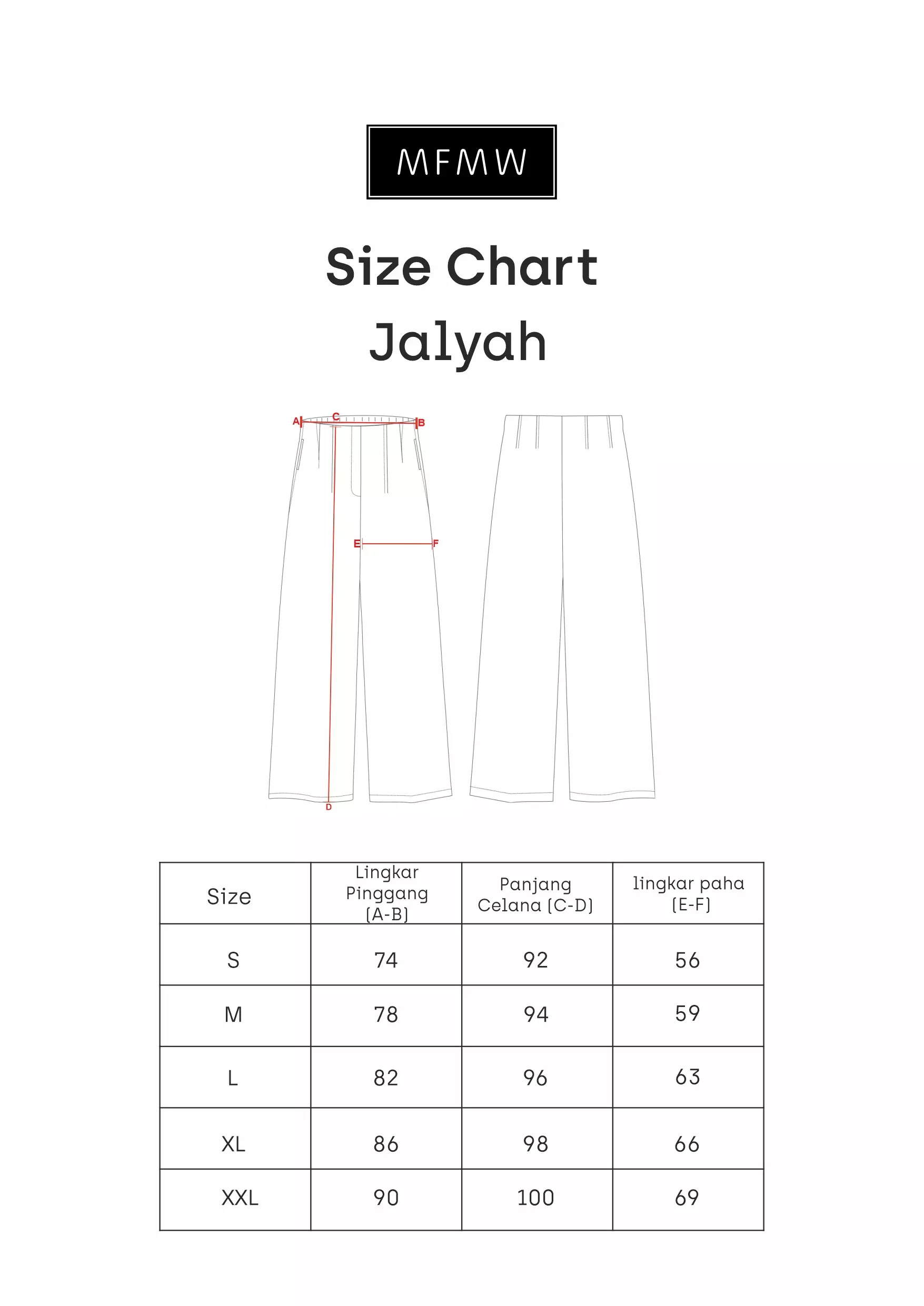 MFMW Jalyah Celana Panjang Pale Khaky