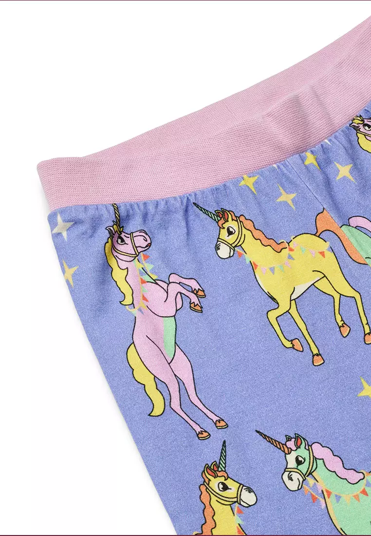 Nightwear set with unicorns