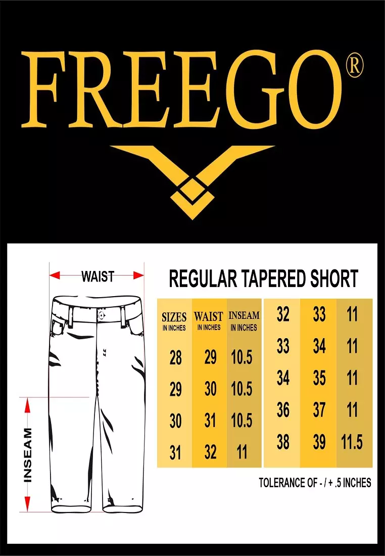 Regular Tapered Shorts