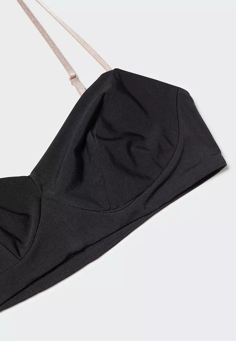 Semi-Transparent Bra Top