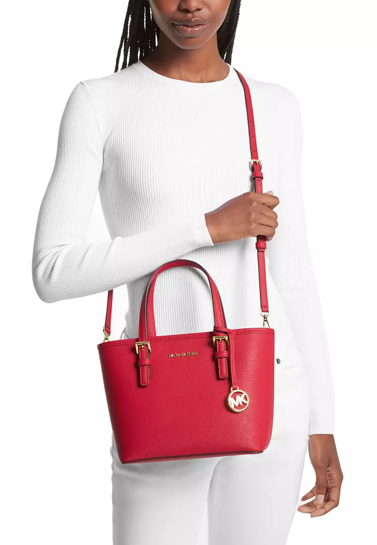 Michael kors jet set travel red outlet