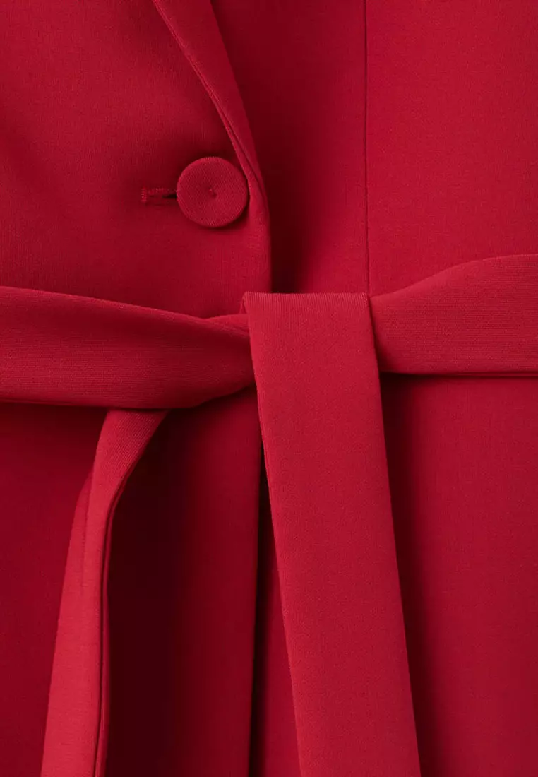 Belted Suit Blazer