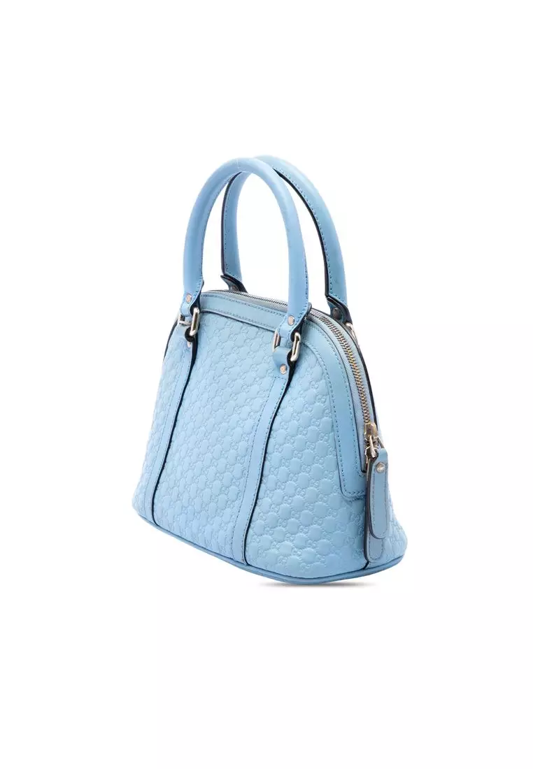 Pre-Loved Gucci Mini Microguccissima Dome Satchel