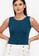 ZALORA WORK green Fitted Knit Top 12816AA73EACCFGS_3