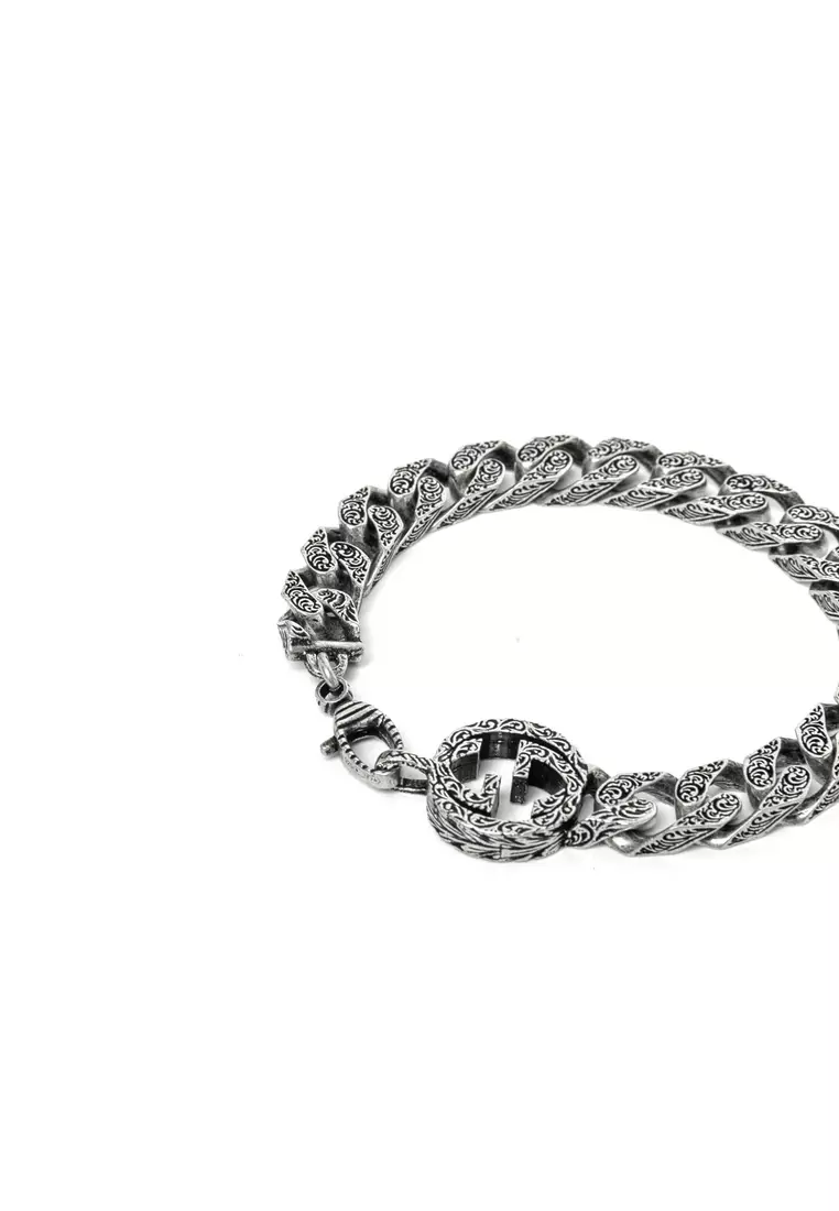 Gucci silver bracelet store