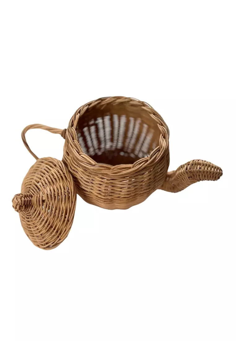 Buy Stitches & Tweed Rattan Teapot Set Toy 2024 Online ZALORA