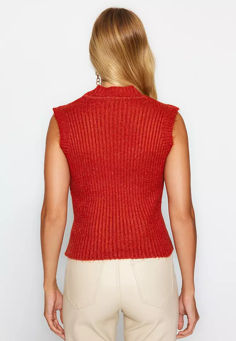 Trendyol Braided Sweater Vest 2024, Buy Trendyol Online