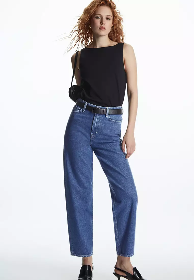 Cos tapered leg jeans top