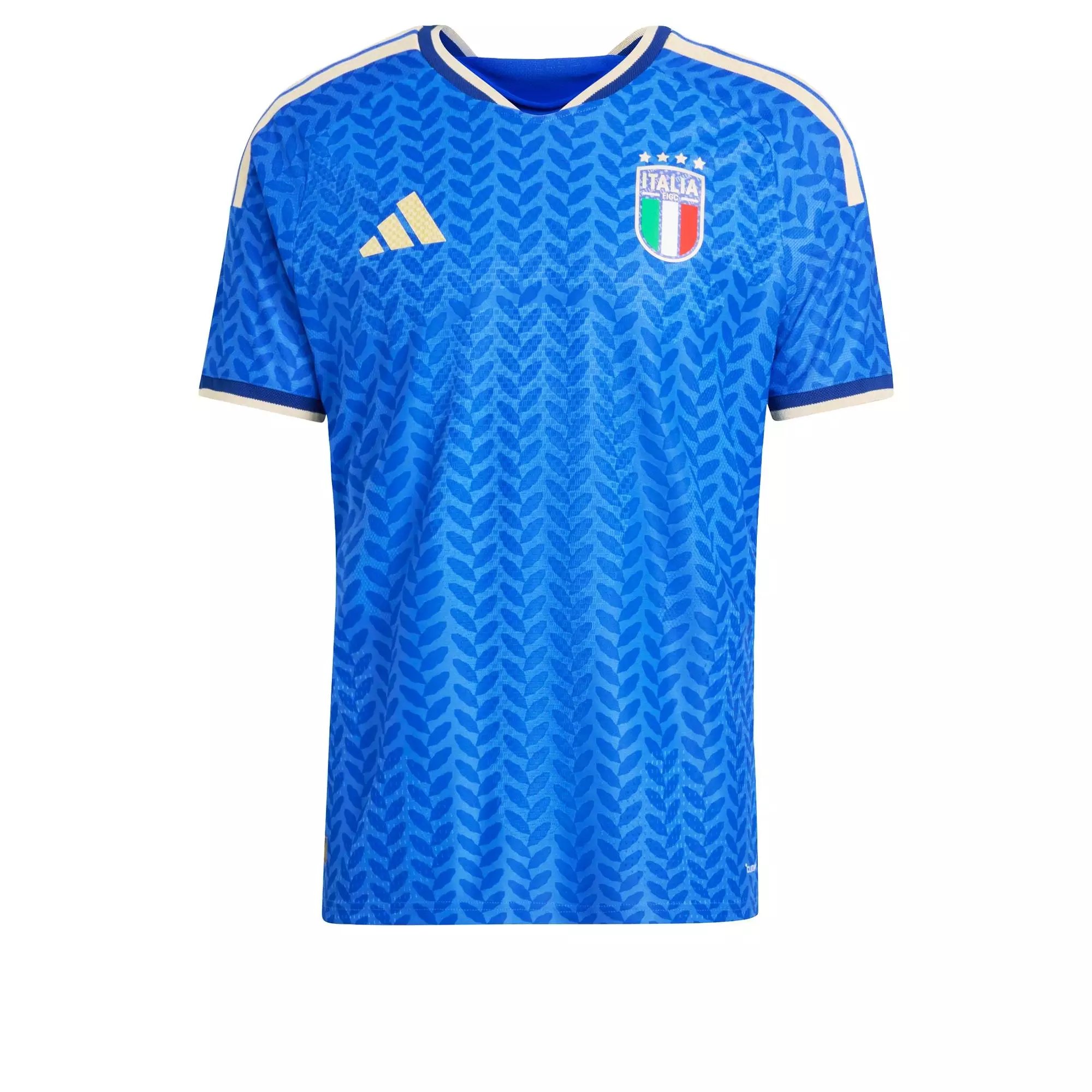 Football Italy 26 Home Authentic Jersey Men Blue JL6934