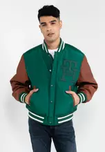 Tommy hilfiger shop letterman jacket
