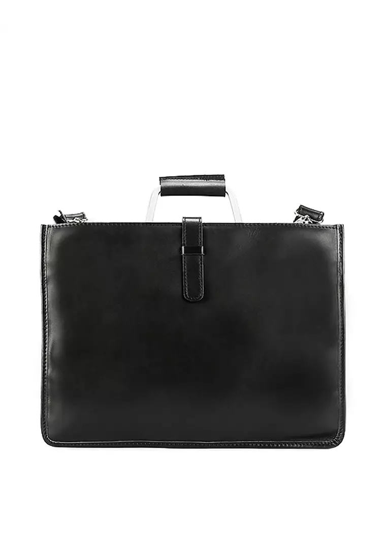 Buy XAFITI Brand New Full-grain Leather Business Handle Briefcase 2023 ...