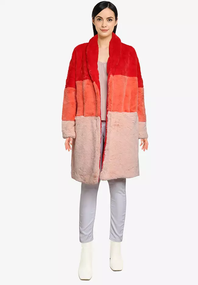 Fur coat french connection new arrivals