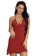 LYCKA LDB4062-女士一件式居家襯裙 (紅色) 0495DAA248436CGS_4