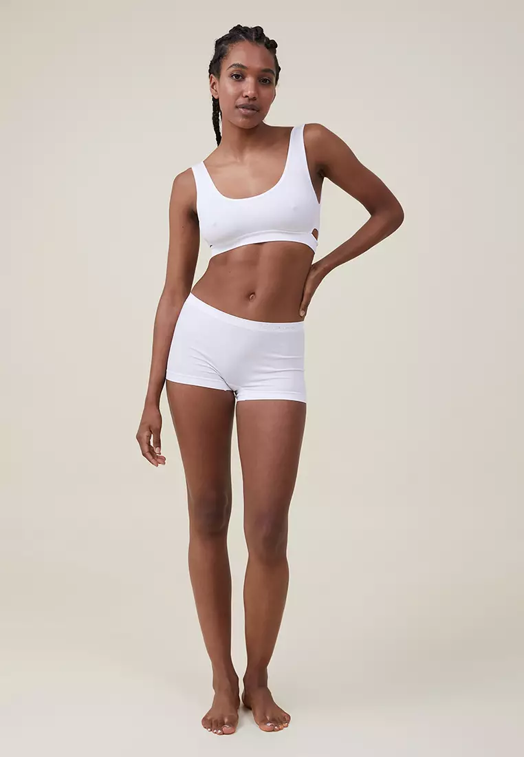 Seamless Lightweight Boyshort Briefs