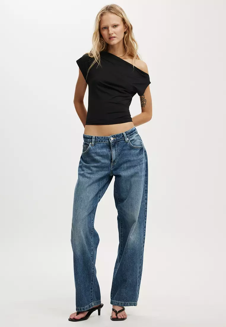 Georgie Off Shoulder Short Sleeve Top