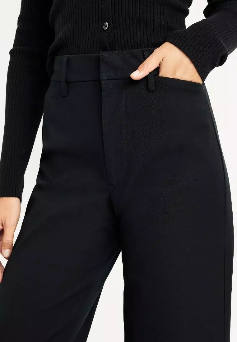 High-Waisted Pixie Super Wide-Leg Pants