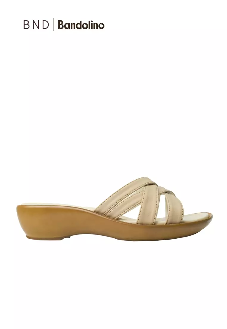 Discount on BND  shoes - SKU: BND - Bandolino Weslee Sandals 41230 Beige