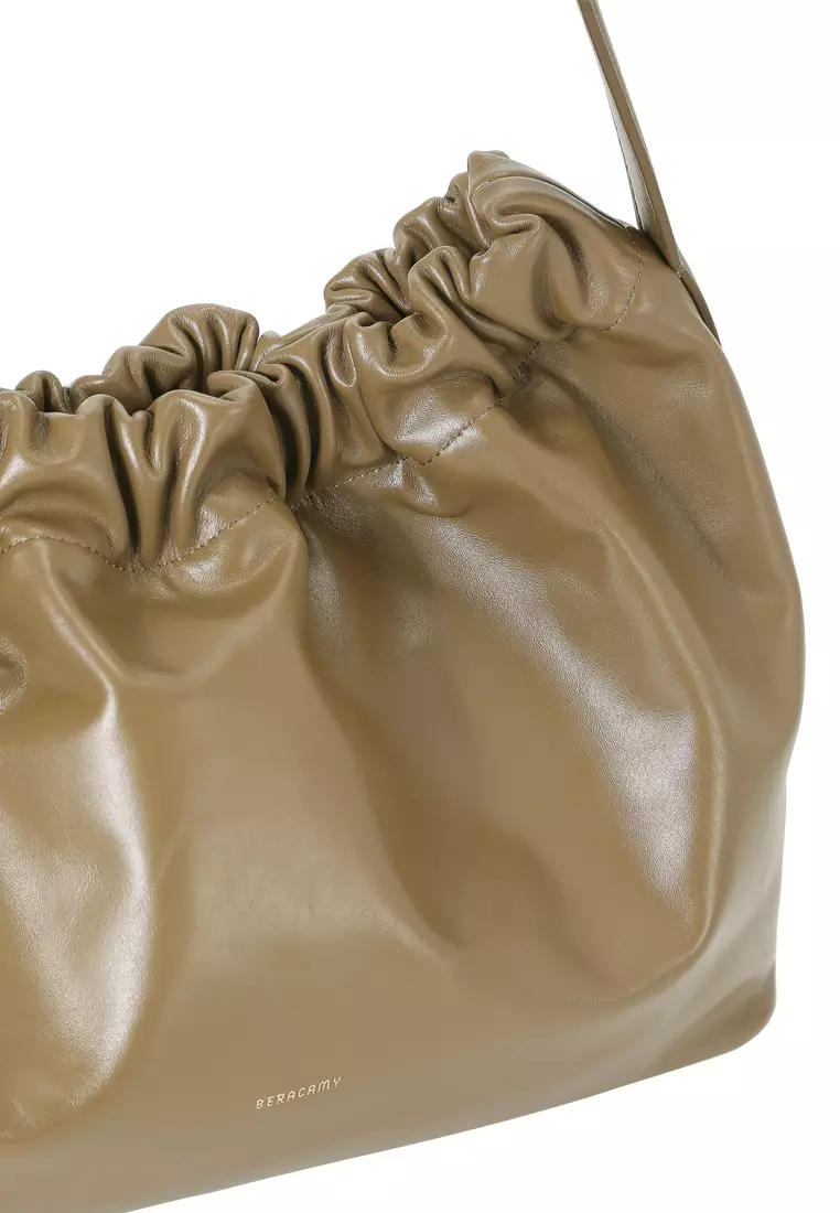SCRUNCHIE Shoulder Bag - Toffee