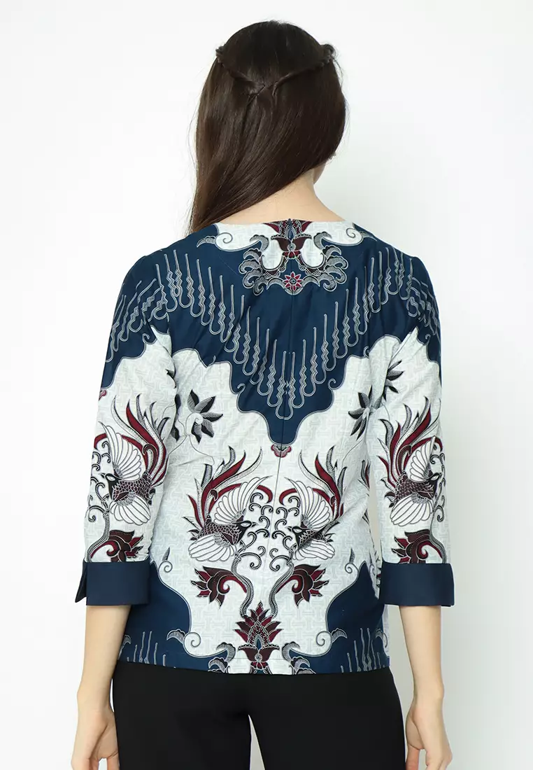 Hadinata Batik Wanita Blouse Marion Mathew