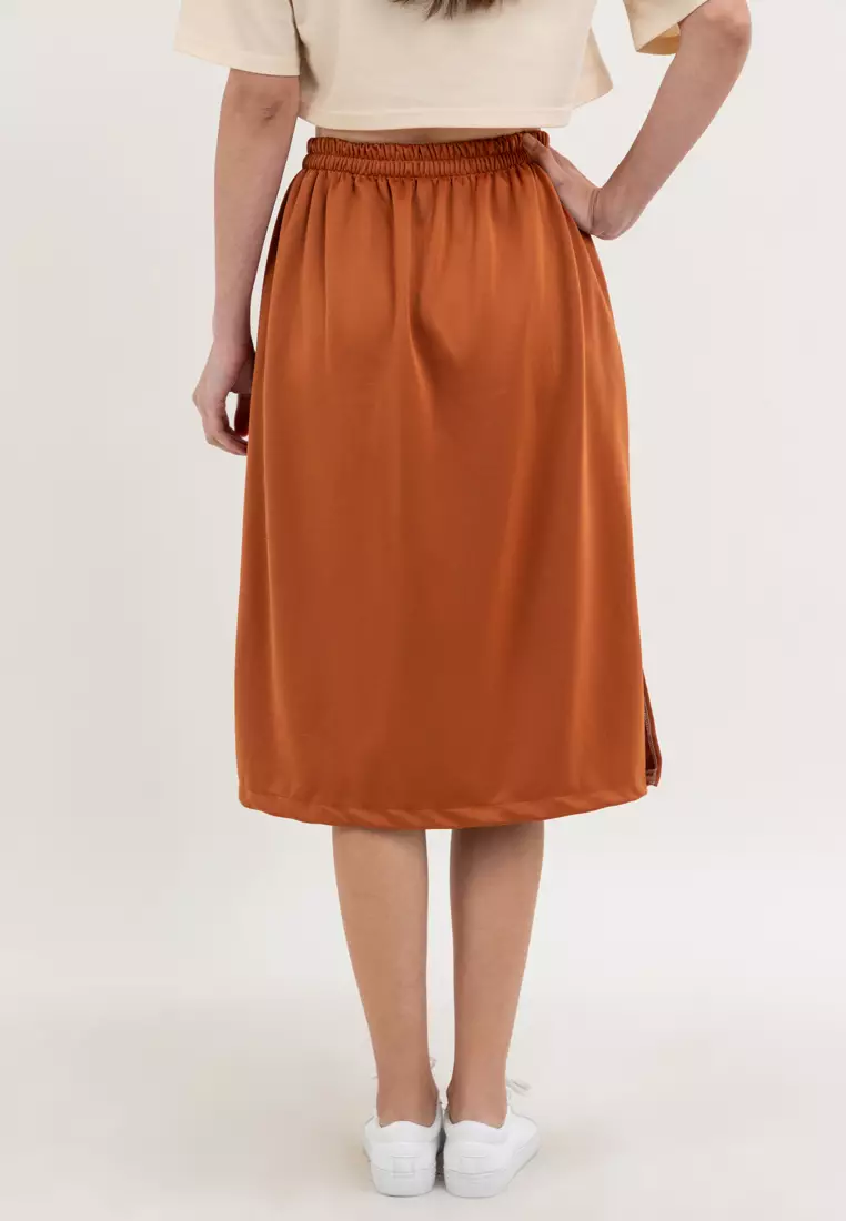 Laica Cotton Midi Skirt