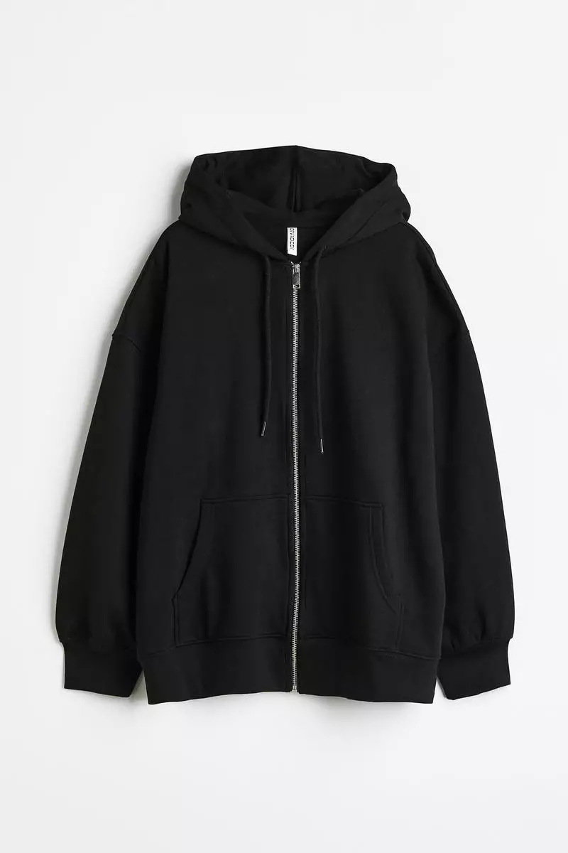 Buy H&M Oversized zip-through hoodie 2026 Online | ZALORA