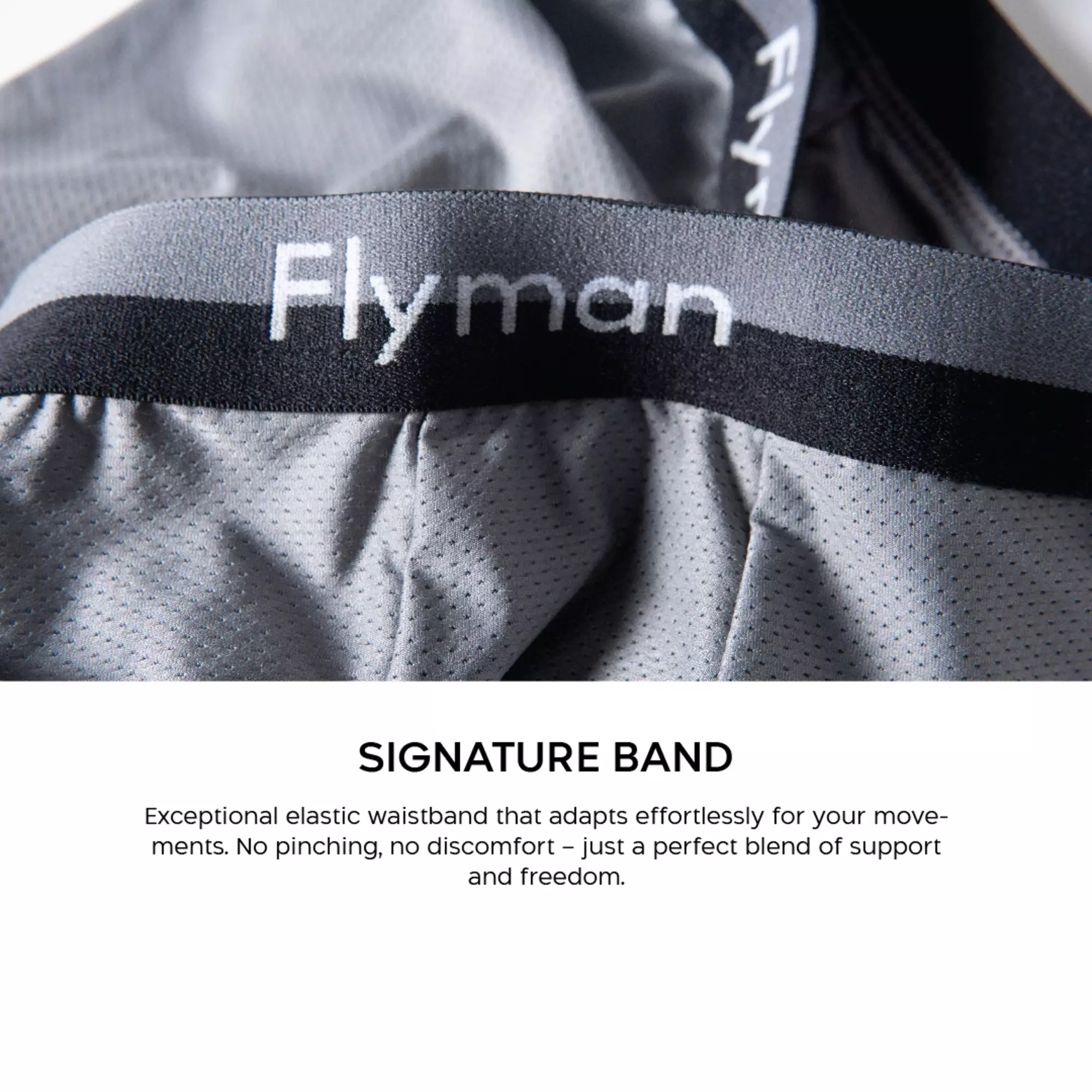 Flyman Ice Silk Briefs 1 pcs FM 3364 - Onyx