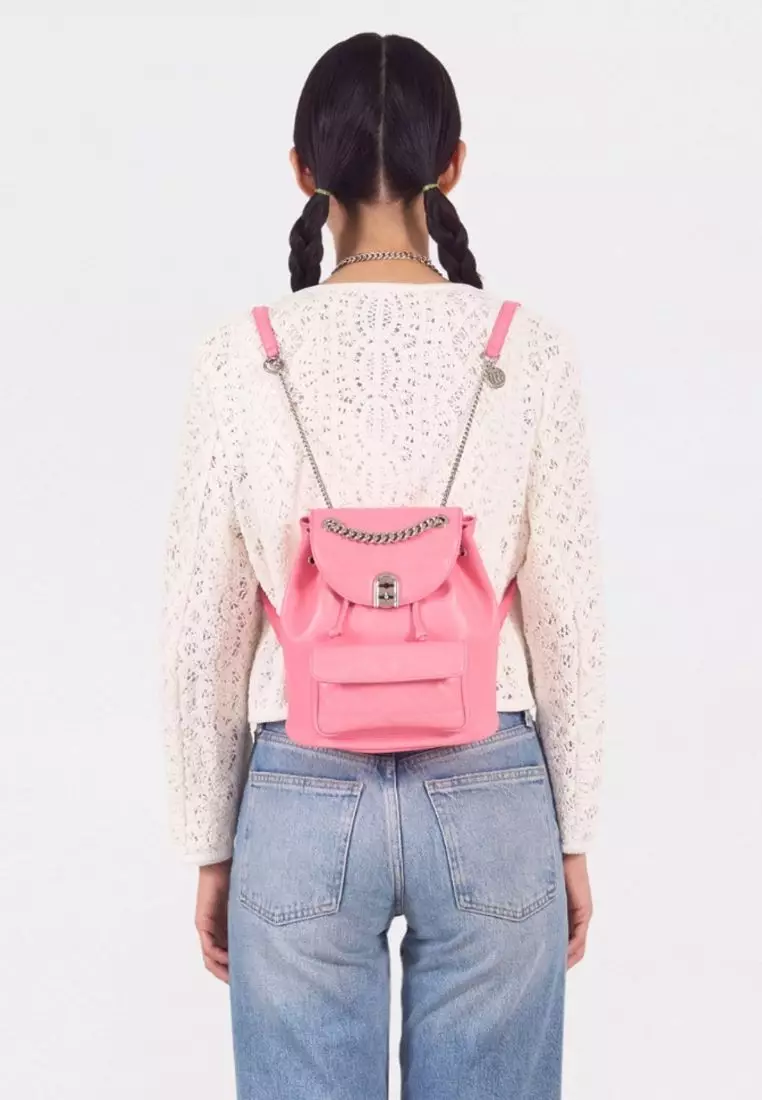 Coco R Quilting Backpack Pink SM