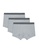 GIORDANO grey Men's Modal Spandex 3-Pack Trunks 01172201 DB630US1216F0CGS_1