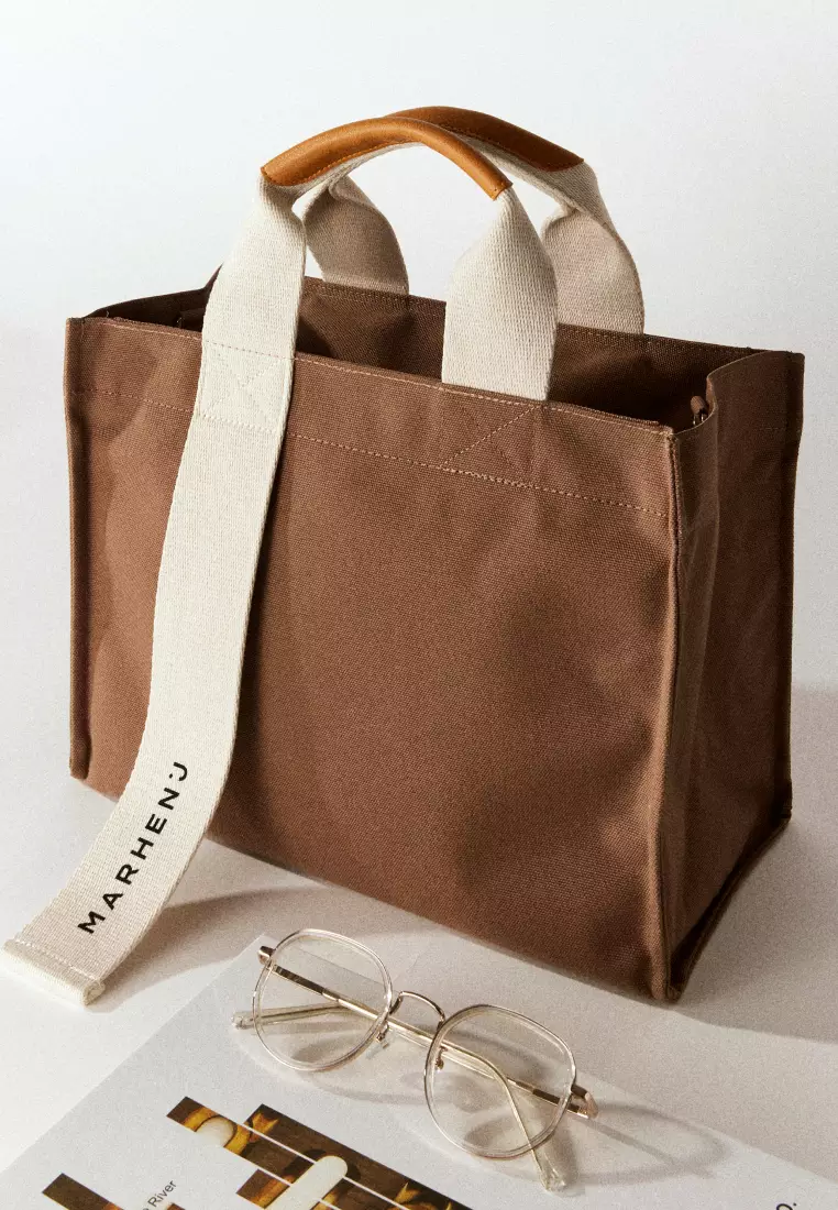 RICO COMFORT Canvas Crossbody Bag Sand Beige