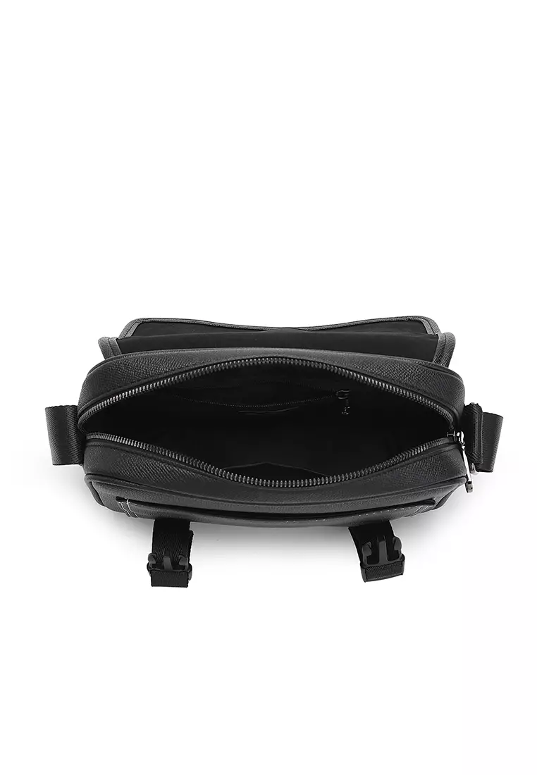 Men's Sling Bag / Crossbody Bag (Tas Selempang Pria) - Hitam