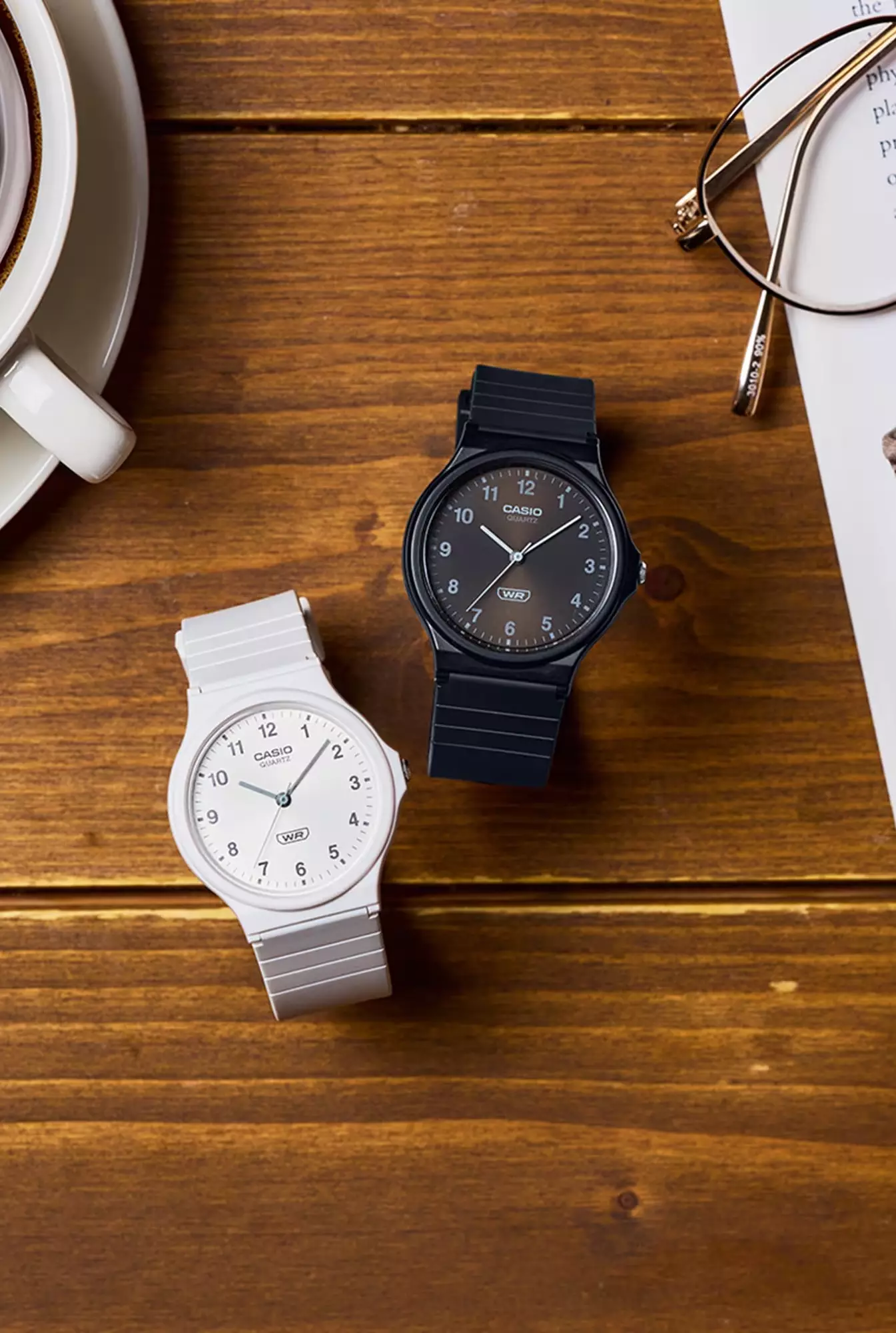 CASIO Jam Tangan Unisex MQ-24B-7B White