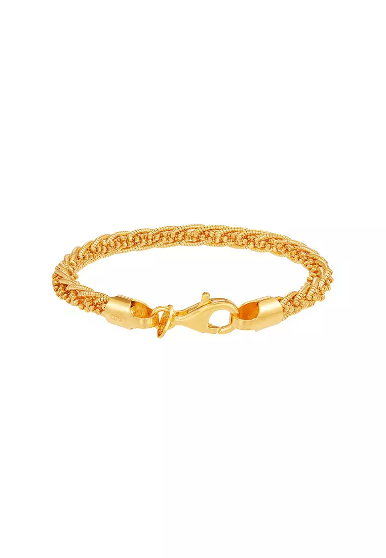 HABIB 925 Silver Bracelet SPR2 SUN1 X1007(Y)