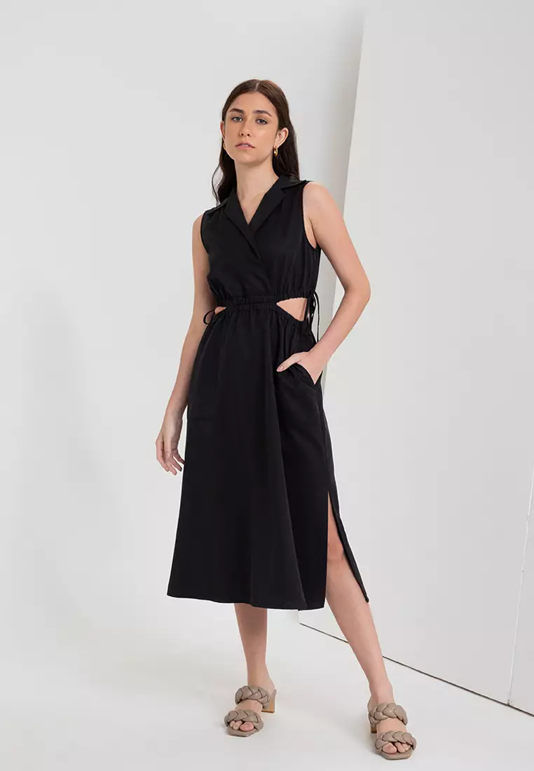 Buy Zalora Studios Side Cut Out Dress 2024 Online ZALORA Singapore
