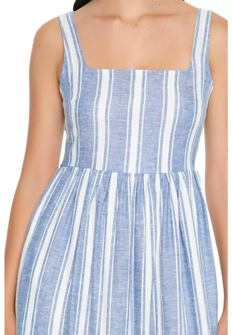 Forever 21 striped maxi dress sale