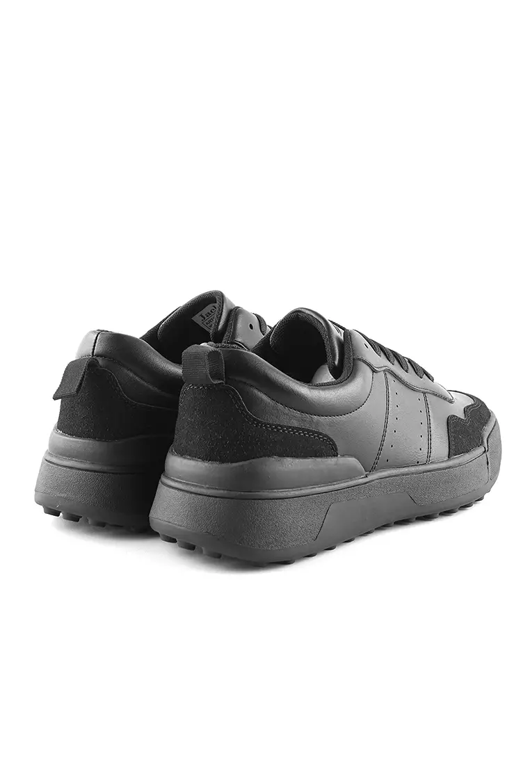 Jackson Ryno 1JA Full Black - Sepatu Sneakers