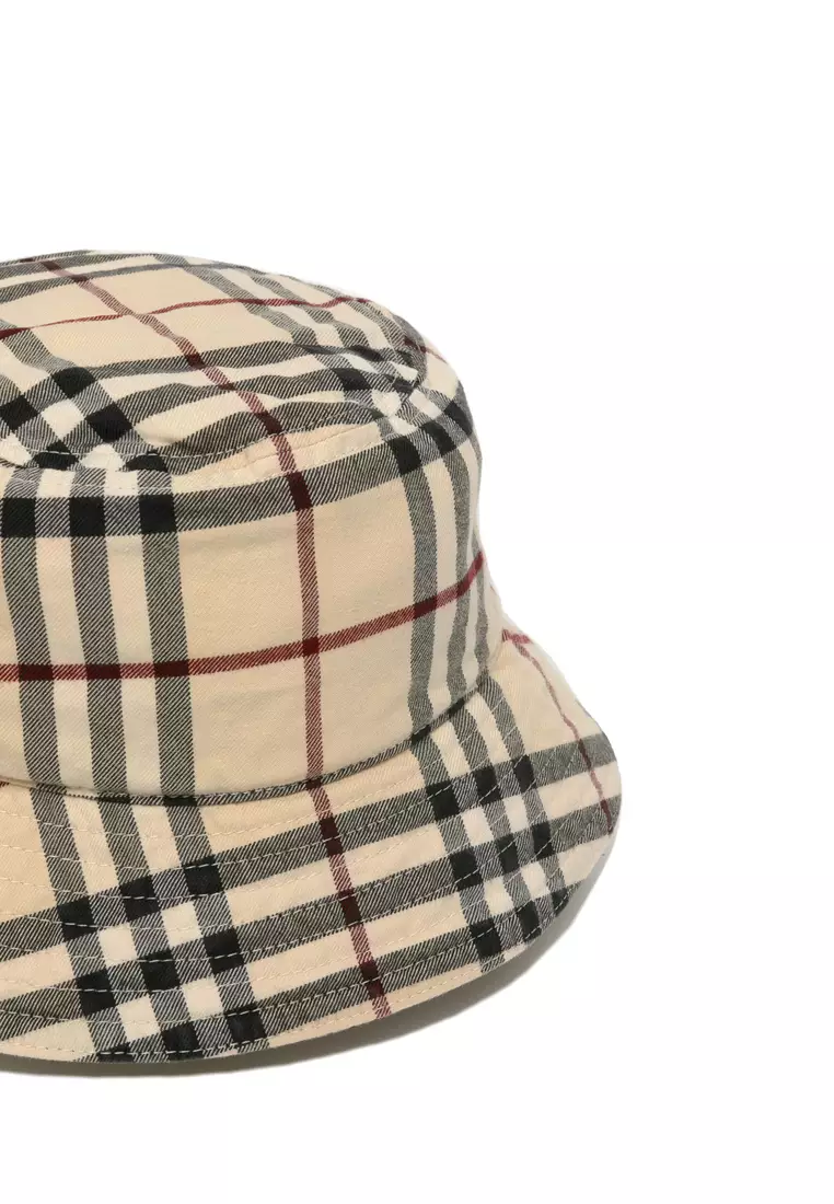 Buy Burberry Cotton Bucket Hat 2024 Online | ZALORA Philippines