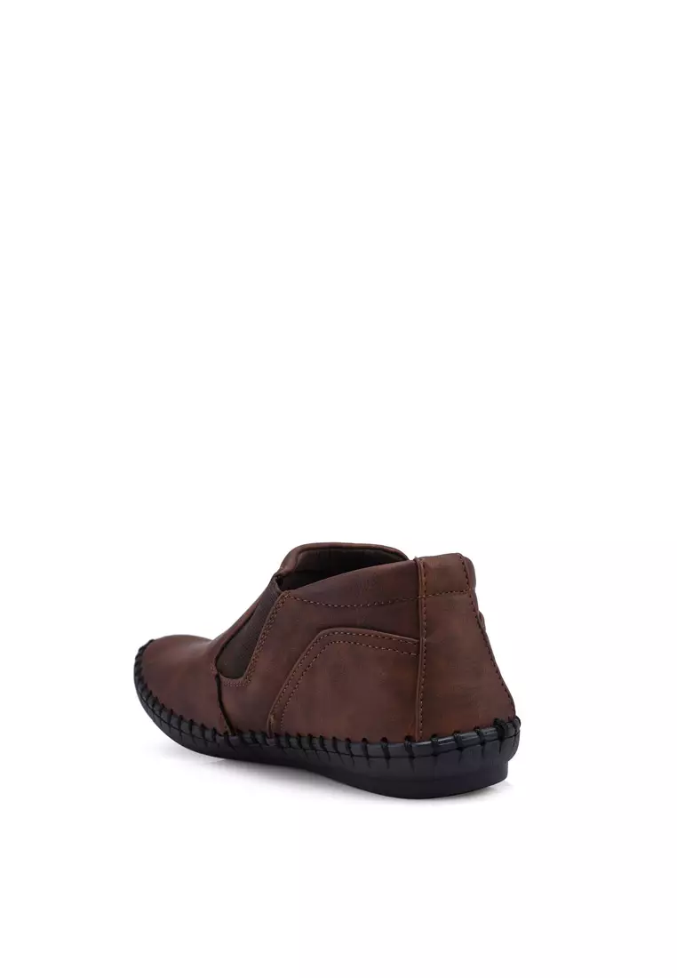 Faux Leather Loafers