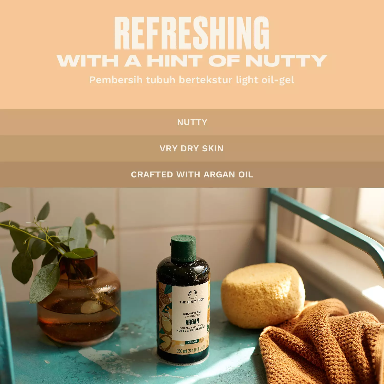 Argan Shower Gel 250ml