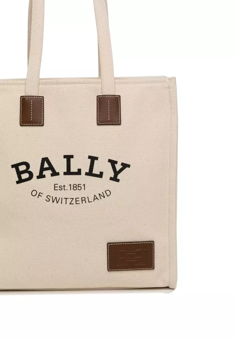 BALLY Bally Canvas Tote Bag 2024 Buy BALLY Online ZALORA Hong Kong