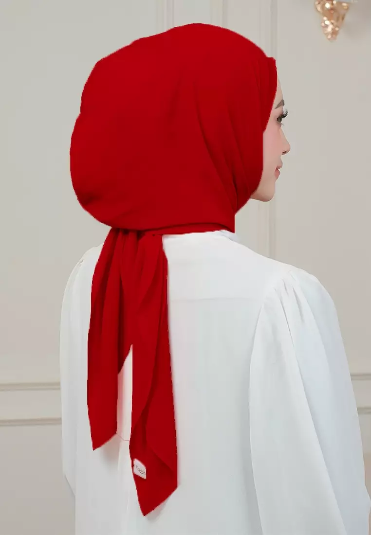 HIJAB INSTAN MAGNET SYIFA - RED