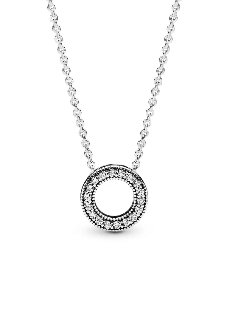 Pandora interlocked sale hearts collier necklace
