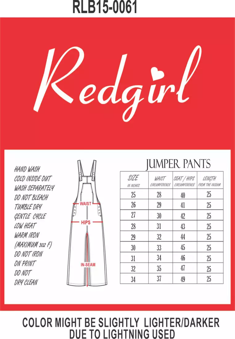 Denim Jumper Pants Ladies