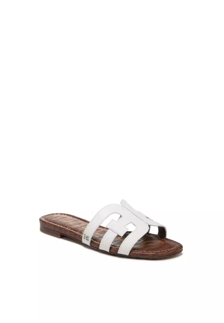 Sam edelman white online slides