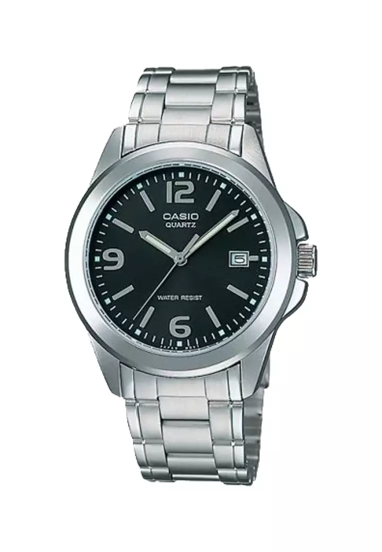 Casio stainless steel analog new arrivals watch