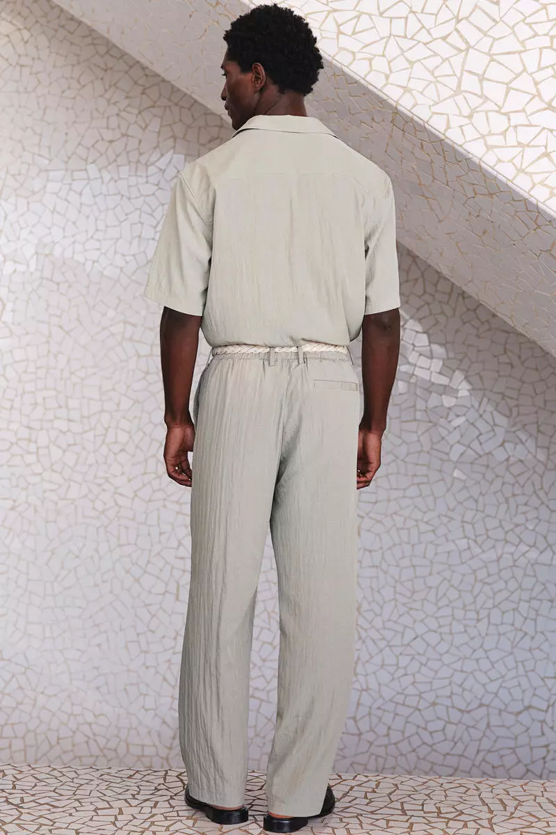 Relaxed Fit Lyocell-blend trousers